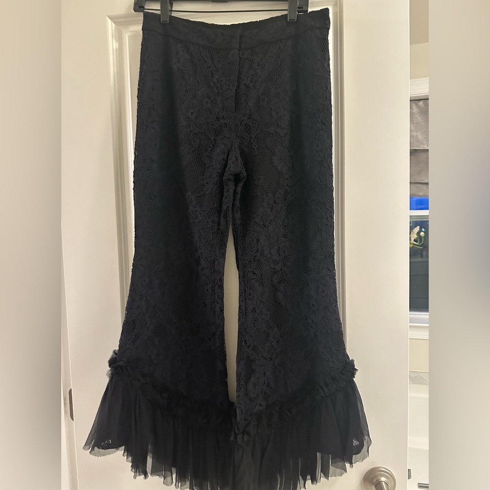 Alexis Cedric Flare Pants with Tiered Ruffle Hem - Picture 4 of 5